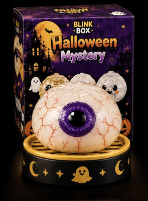 Halloween Sparkle Pumpkin Squishy Toy – Glitter-Filled Sensory Fidget for Stress Relief